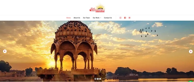 Temple Buildcon — website preview